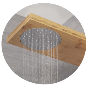 duchas de madera